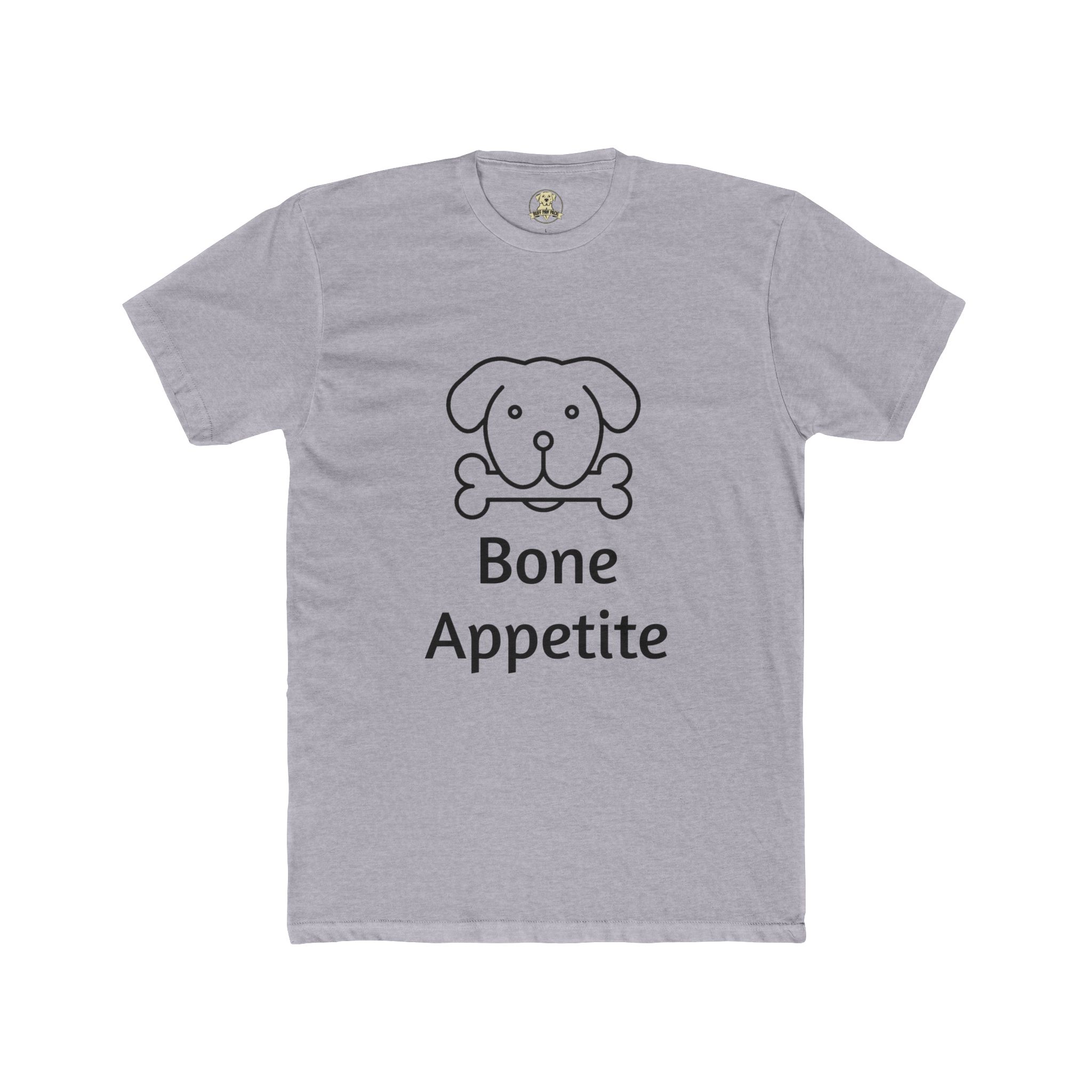 Bone Appetite Dog Lover Unisex Tee, Pet Apparel, Dog Mom Gift, Animal Lover T-Shirt, Funny Dog Top, Cute Casual Wear - Image 10