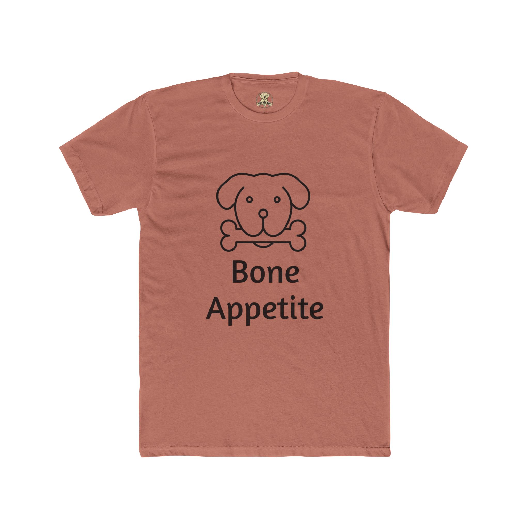 Bone Appetite Dog Lover Unisex Tee, Pet Apparel, Dog Mom Gift, Animal Lover T-Shirt, Funny Dog Top, Cute Casual Wear - Image 7
