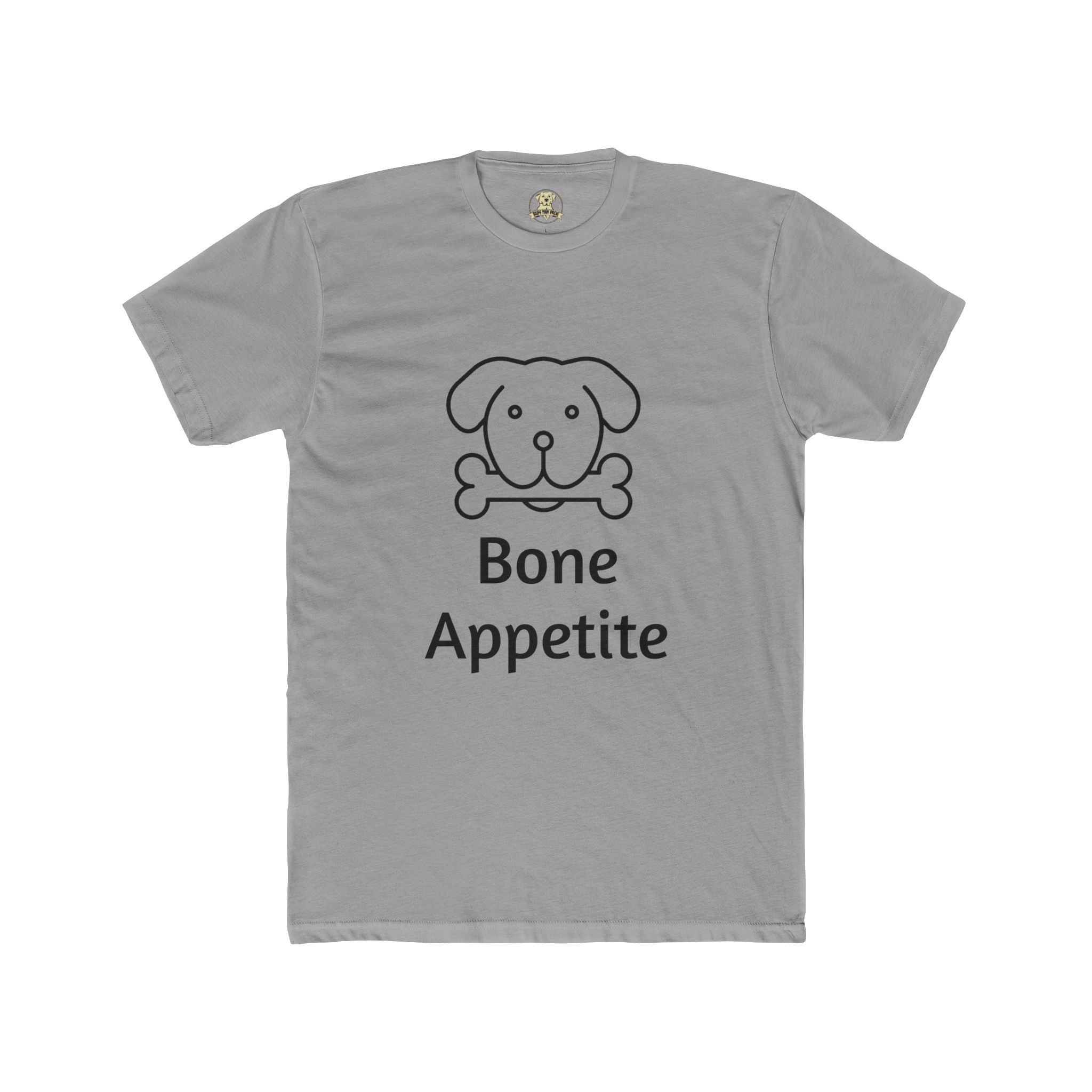 Bone Appetite Dog Lover Unisex Tee, Pet Apparel, Dog Mom Gift, Animal Lover T-Shirt, Funny Dog Top, Cute Casual Wear - Image 4
