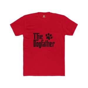 The Dogfather Unisex Crew Tee | Funny Pet Lover Shirt, Dog Dad Gift, Animal Lover Apparel, Casual Wear, Gift for Dog Owners