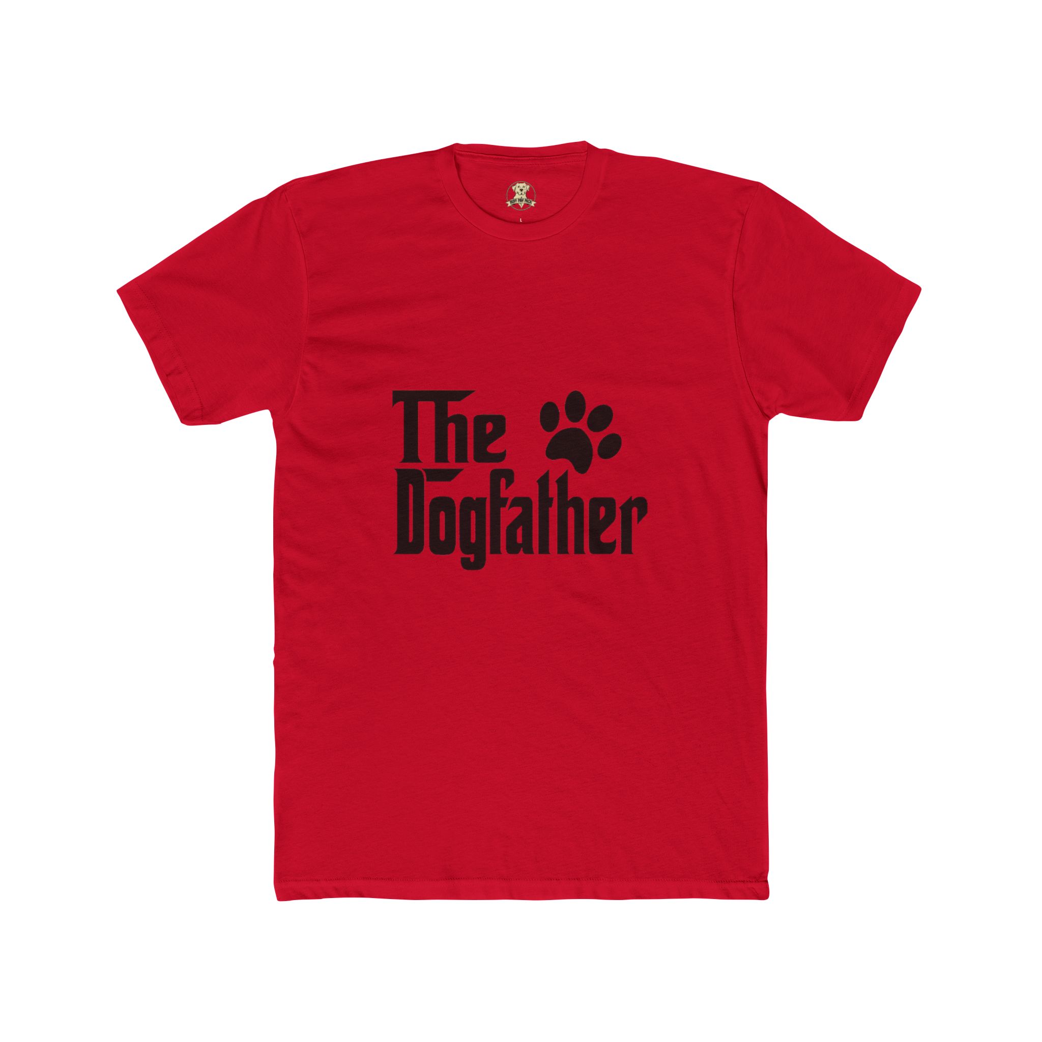 The Dogfather Unisex Crew Tee | Funny Pet Lover Shirt, Dog Dad Gift, Animal Lover Apparel, Casual Wear, Gift for Dog Owners