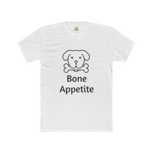 Bone Appetite Dog Lover Unisex Tee, Pet Apparel, Dog Mom Gift, Animal Lover T-Shirt, Funny Dog Top, Cute Casual Wear