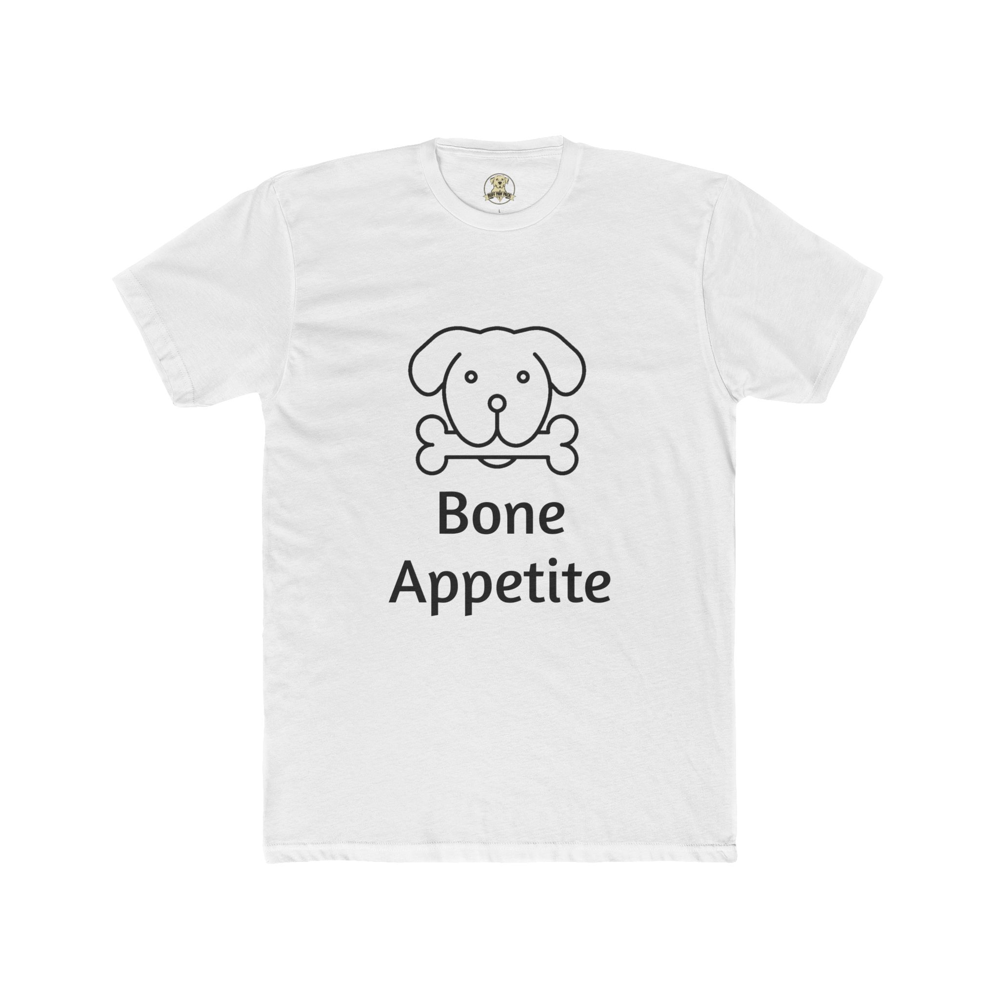 Bone Appetite Dog Lover Unisex Tee, Pet Apparel, Dog Mom Gift, Animal Lover T-Shirt, Funny Dog Top, Cute Casual Wear