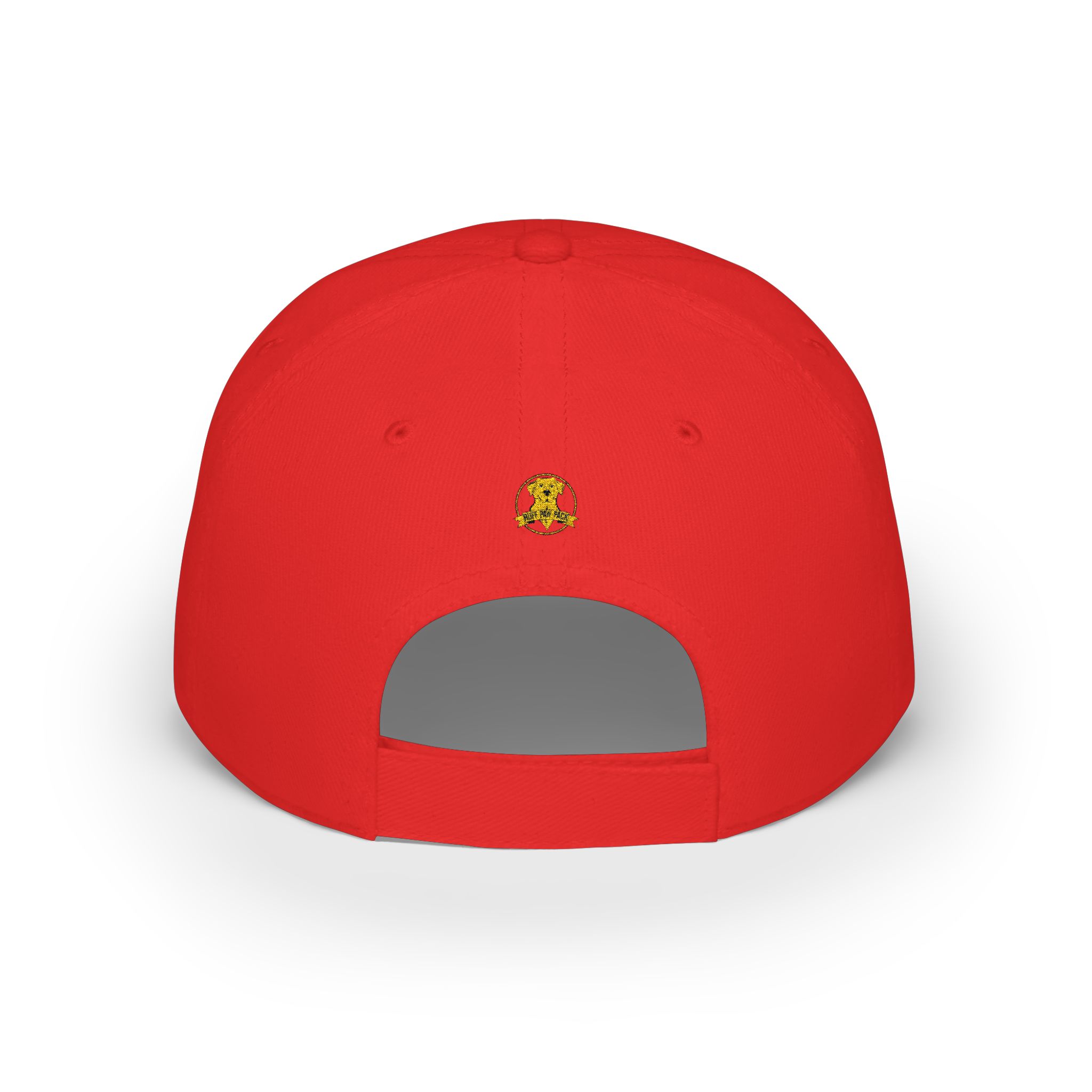 Dog Mom Low Profile Baseball Cap — Paw Print Embroidered Hat For Dog Moms - Image 6