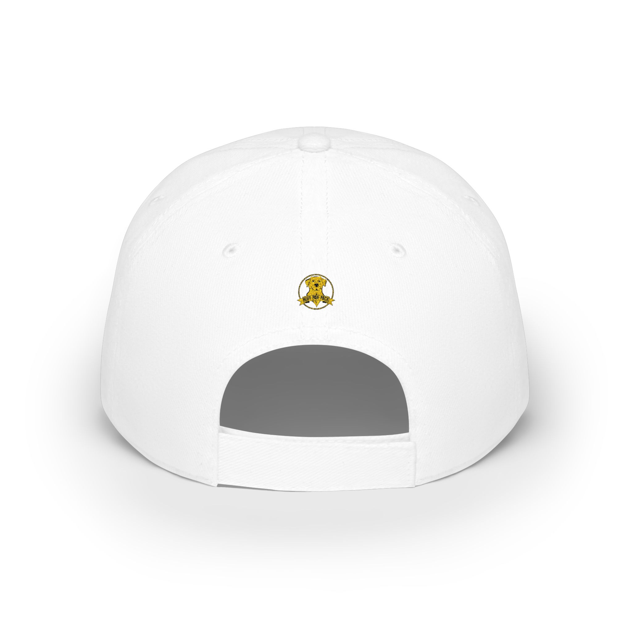 Dog Mom Low Profile Baseball Cap — Paw Print Embroidered Hat For Dog Moms - Image 2