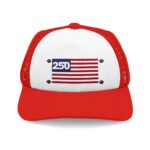 America 250 Doggy Trucker Hat - Foam Mesh Cap For Your Pup