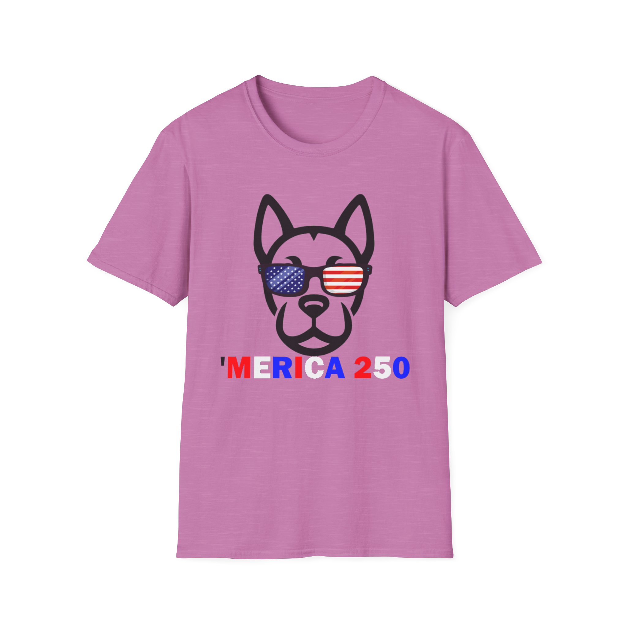 Patriotic Dog T-Shirt — 'America 250' Pointy Ears - Image 19